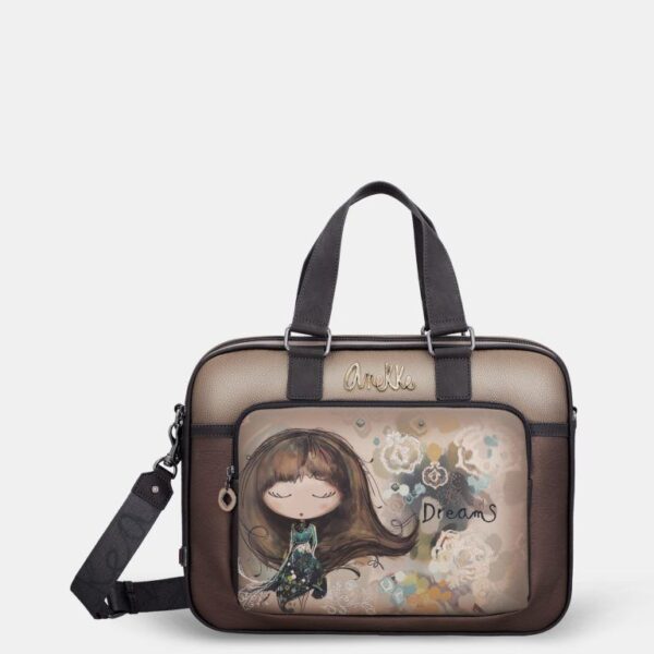 Γυναικεία Επαγγελματική Τσάντα  Anekke Real Καφέ