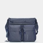 Τσάντα Ωμου και Χιαστί MD20 Mandarina Duck Blue
