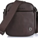 Τσαντάκι Χιαστί Eco Leather  Discovery Heritage Καφέ
