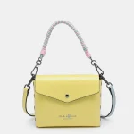 Τσάντα Ωμου και Χιαστί PEPE Moll Κίτρινο