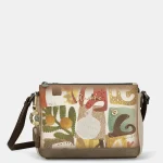 Τσάντα Printed  Crossbody  Amphora Anekke