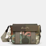 Τσάντα Crossbody With Printed Flap Amphora Anekke