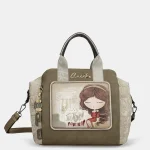 Τσάντα Short-Handle Bag Muse Anekke Λαδί