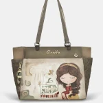Τσάντα Shopping Muse Anekke Λαδί