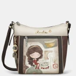 Τσάντα Medium Crossbody Muse Anekke Καφέ