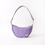 Τσάντα Χιαστί Αδιάβροχη ROKA LONDON Farringdon Half Moon Μωβ