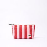 Τσαντάκι Βαμβακερό ROKA LONDON Maida Vale Small Stripe Red