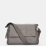 Τσάντα Ωμου και Χιαστί Flap Bag  MD20 Mandarina Taupe